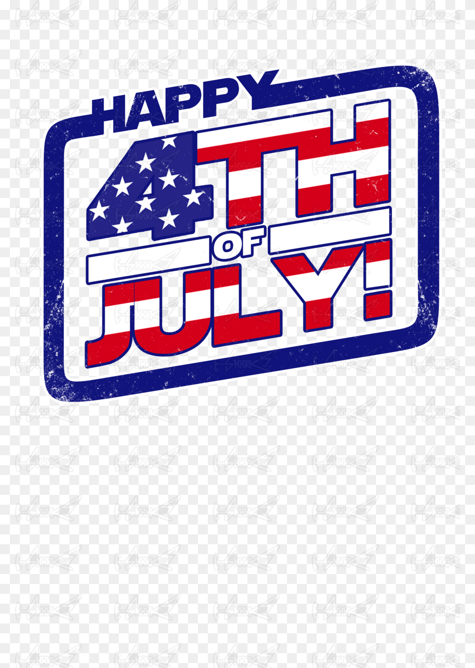 Happy 4th Of July Carmine, First Aid, Text Free Png Download