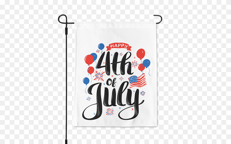 Happy 4th Of July Garden Flagtitle Happy 4th Of July Rustic Happy 4th Of July, Text Free Png Download