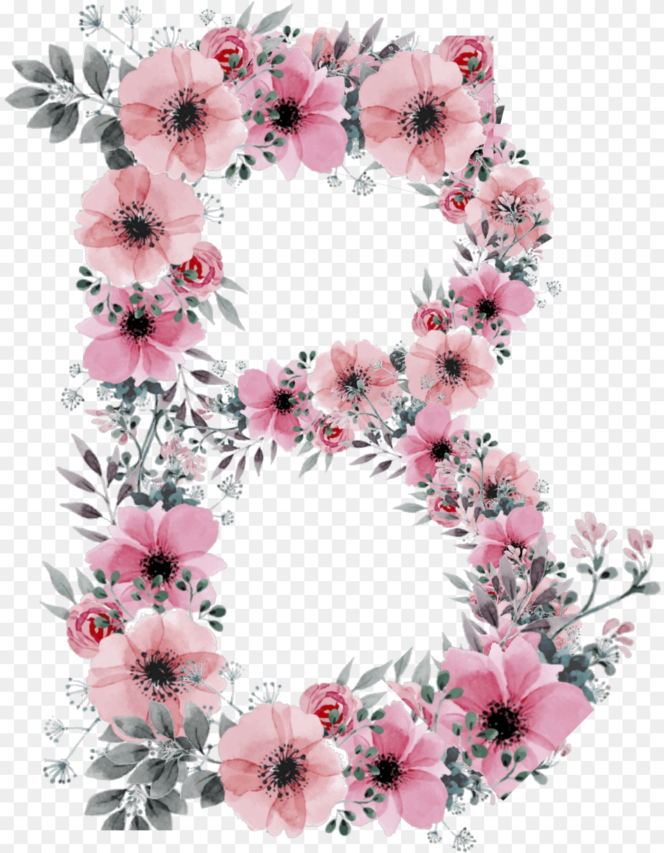Happy 50th Birthday, Flower, Plant, Art, Floral Design Png