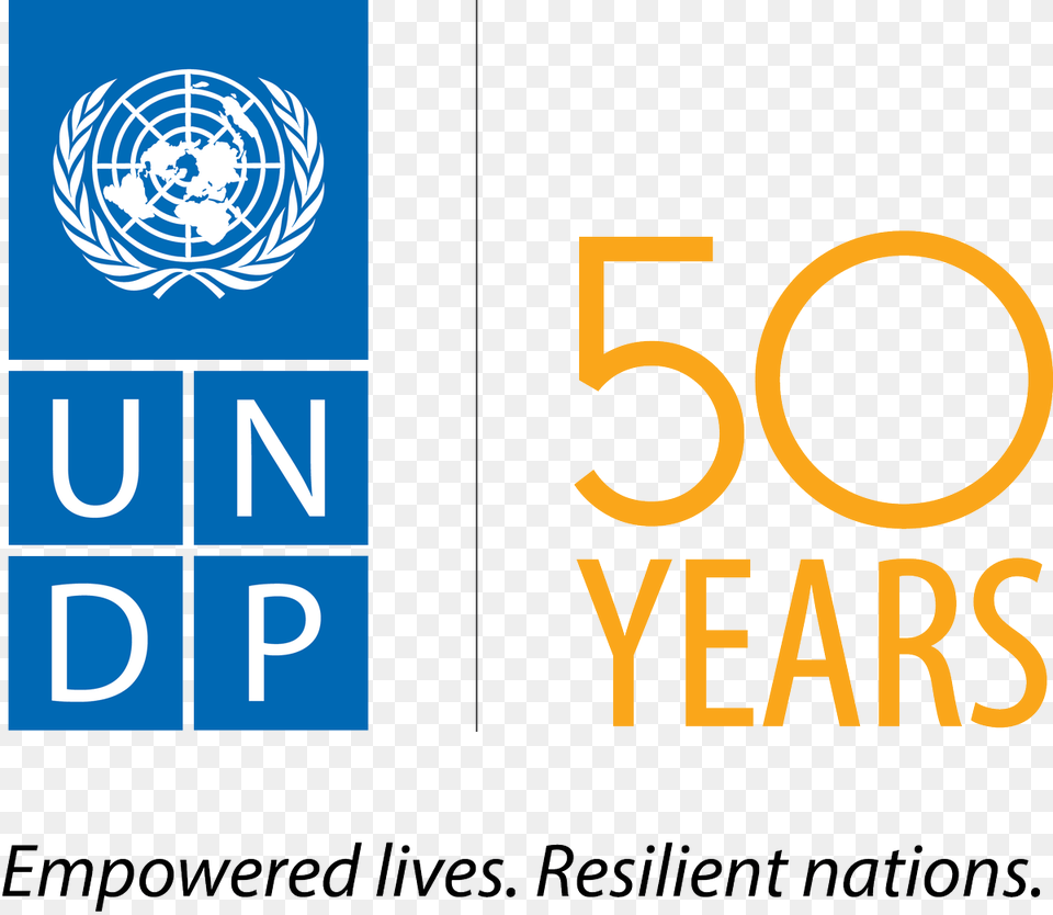 Happy 50th Birthday Undp 50 Years Of Building Resilient Graphic Design, Logo, Text Png Image
