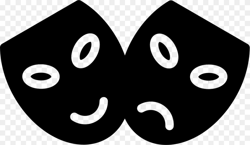 Happy And Sad Masks Comments Mask Free Png