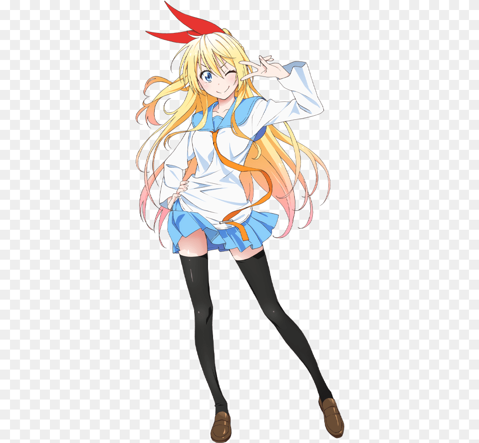 Happy Anime Girl Full Body Nisekoi Anime Characters, Adult, Publication, Person, Female Free Png Download
