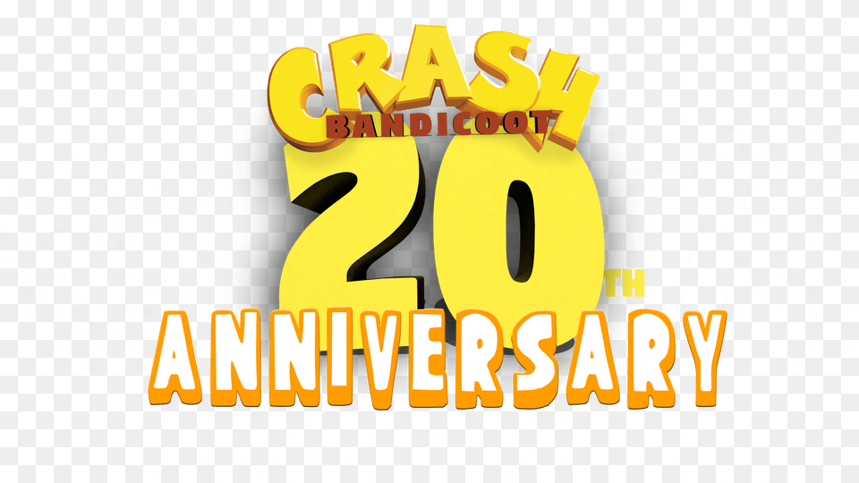 Happy Anniversary Crash Bandicoot, Text, Symbol, Number, Dynamite Png