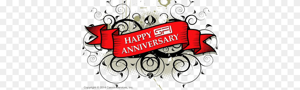 Happy Anniversary File 1st Business Anniversary Congratulations, Art, Floral Design, Graphics, Pattern Png