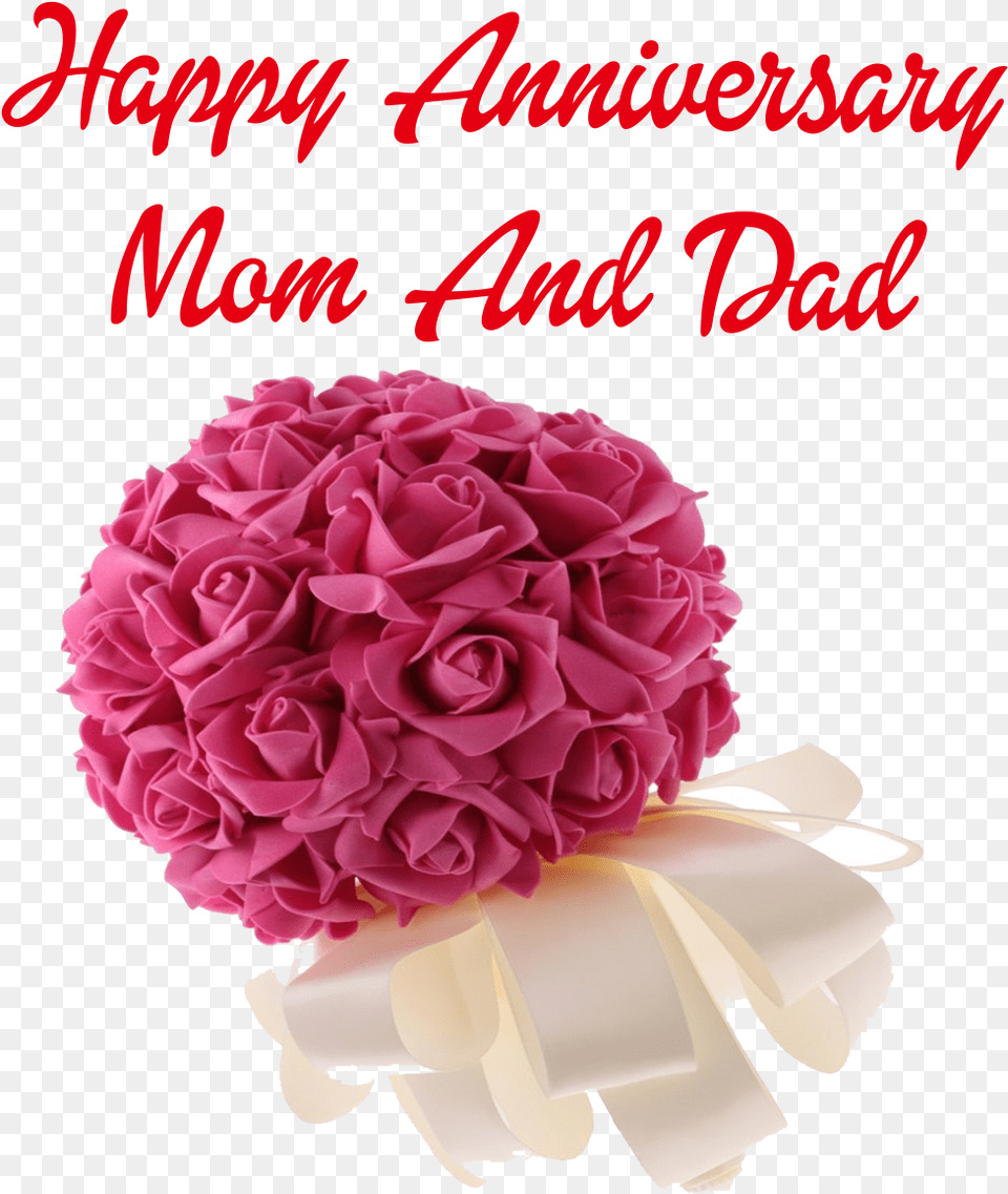 Happy Anniversary Mom And Dad Clipart Hybrid Tea Rose, Flower, Flower Arrangement, Flower Bouquet, Petal Free Png