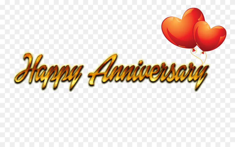 Happy Anniversary Text, Balloon, Dynamite, Weapon Png