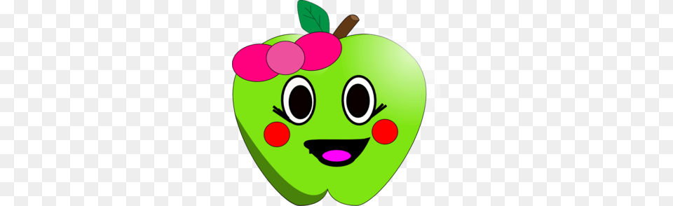 Happy Apple Clip Art, Food, Fruit, Plant, Produce Free Png