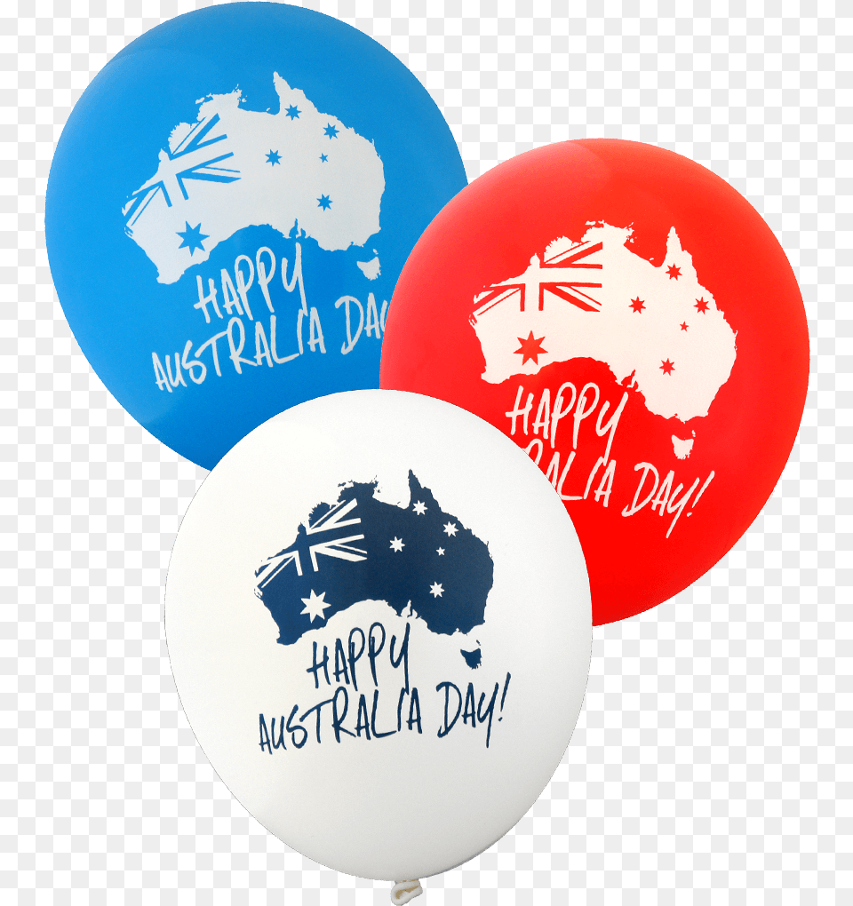 Happy Australia Day Balloons Australia Balloons, Balloon Free Transparent Png