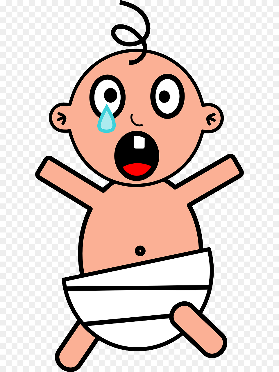 Happy Baby Clip Art, Cutlery Png
