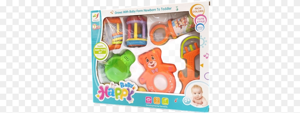 Happy Baby Rattle Set Bath Toy, Person Png