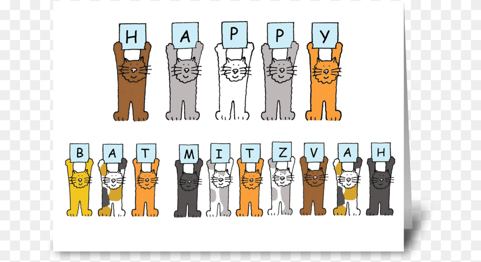 Happy Bat Mitzvah Cute Cats Happy New Home Cat, Baby, Person, Animal, Mammal Free Transparent Png