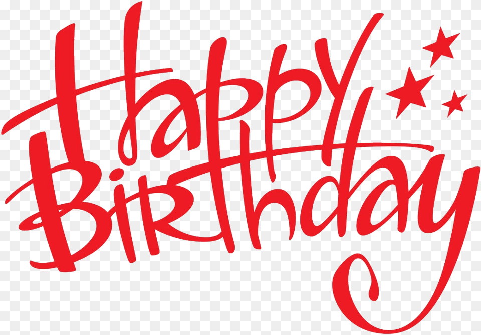 Happy Bday Happy Birthday Images, Text, Handwriting Free Transparent Png