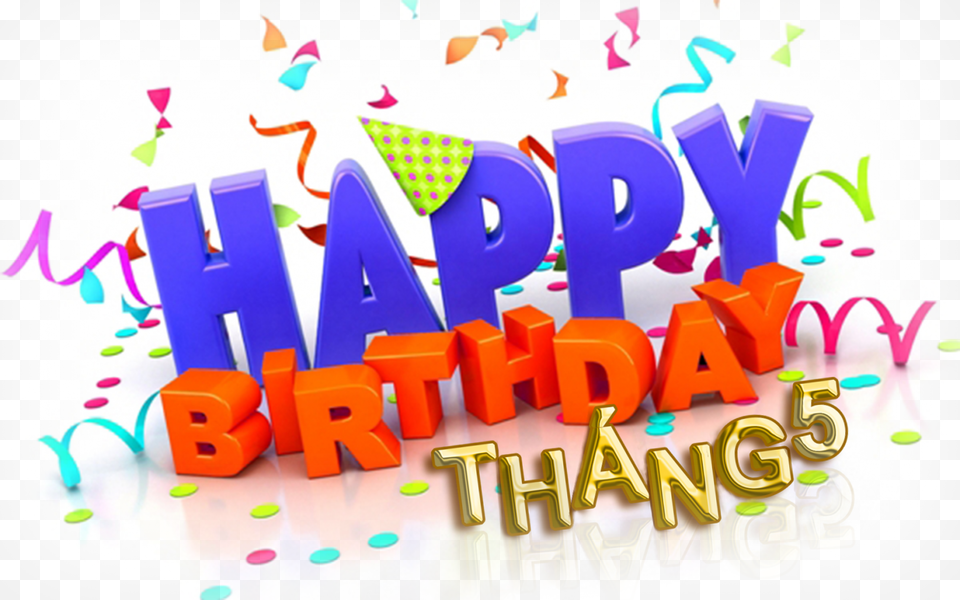 Happy Birthday, Toy, Paper, Confetti, Text Free Transparent Png