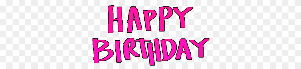 Happy Birthday, Purple, Text, Dynamite, Weapon Png Image