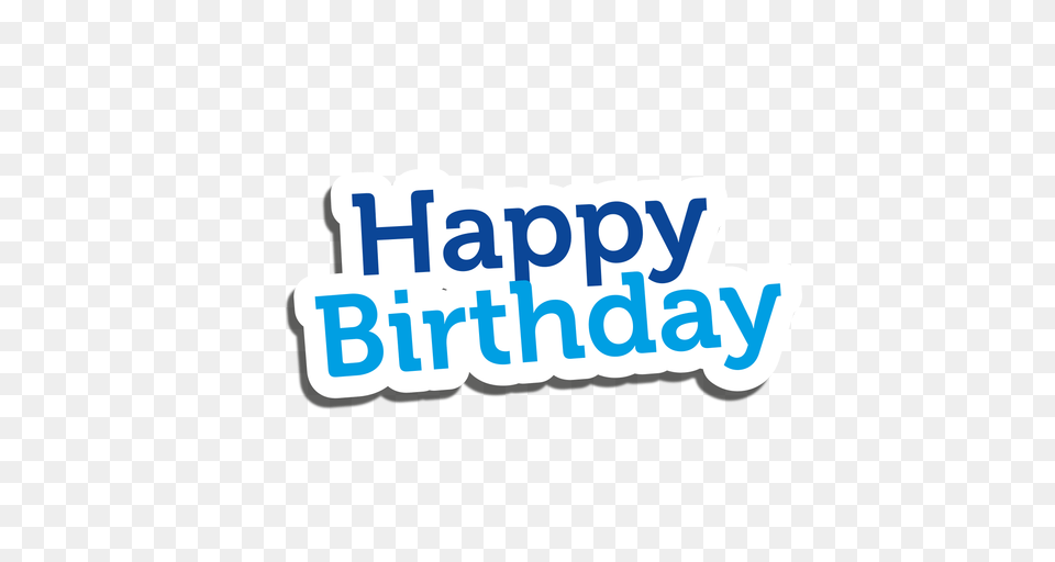 Happy Birthday, Sticker, Text, Logo Free Png