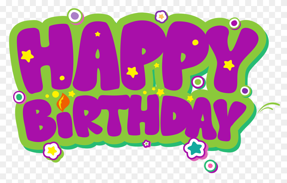 Happy Birthday, Text Free Transparent Png
