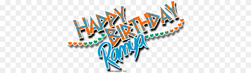 Happy Birthday Advance Happy Birthday Ramya Wishes, Art, Graffiti, Dynamite, Weapon Png Image