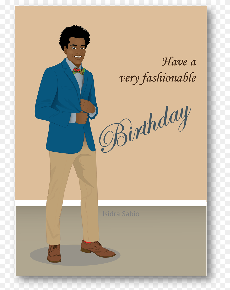 Happy Birthday African American Happy Birthday African American Male, Clothing, Coat, Formal Wear, Suit Free Png