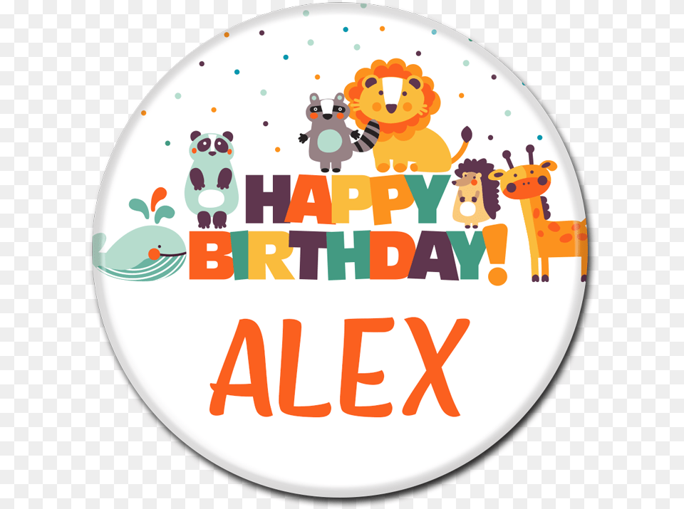 Happy Birthday Alex, Badge, Symbol, Person, People Png Image