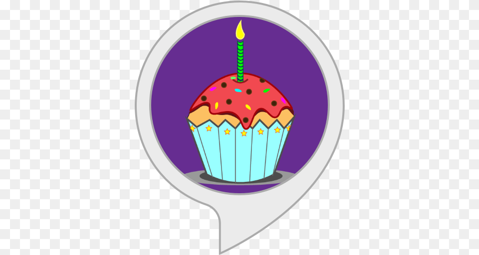 Happy Birthday Amazoncouk Alexa Skills Cupcake, Cake, Cream, Dessert, Food Free Png