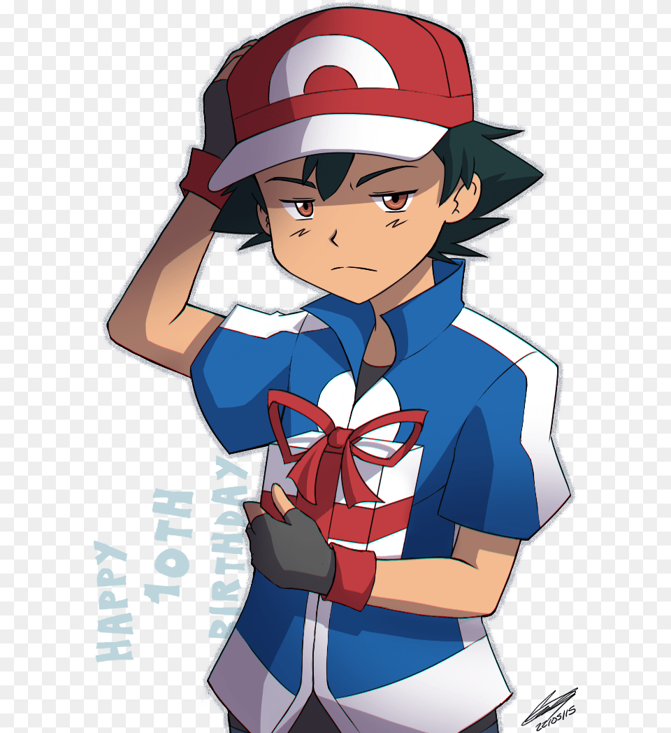 Happy Birthday Ash Xd D Pokemon Pokemon Happy Birthday Ash, Book, Comics, Publication, Baby Png Image