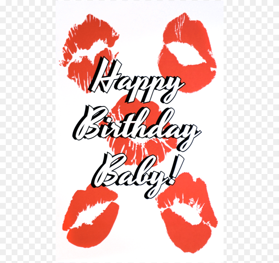 Happy Birthday Baby, Cosmetics, Lipstick, Text, Food Png