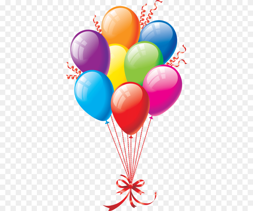 Happy Birthday Background Birthday Balloons Transparent Background, Balloon Free Png Download