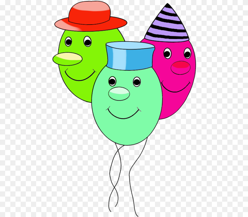 Happy Birthday Balloons Clipart For Birthdays, Clothing, Hat, Balloon, Nature Free Png