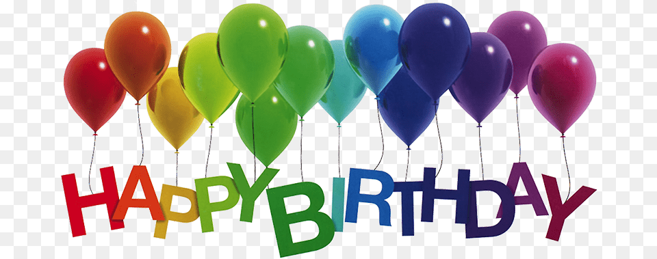 Happy Birthday Balloons Transparent, Balloon, People, Person Free Png Download