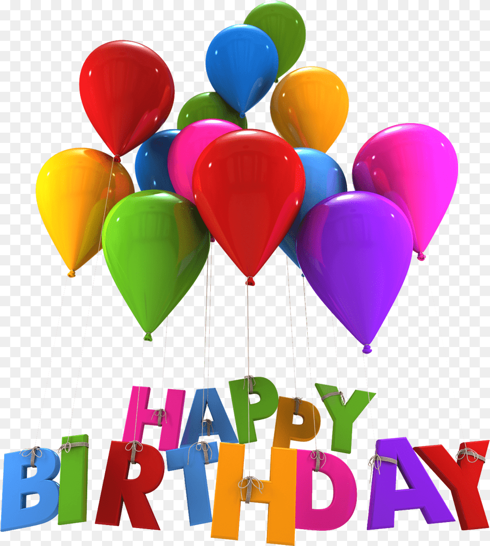 Happy Birthday Balloons Transparent Background 2 Image Happy Birthday Day, Balloon Free Png