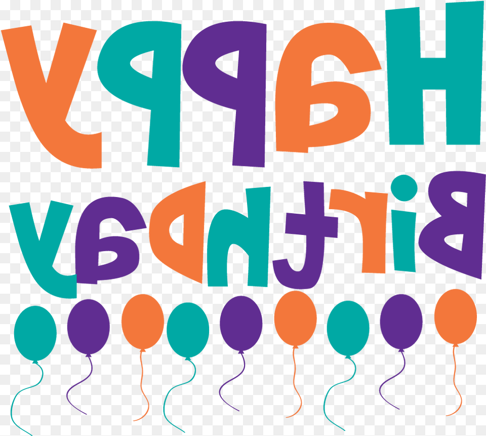 Happy Birthday Banner Clip Art Birthday Full Graphic Design, Text, Balloon Png Image