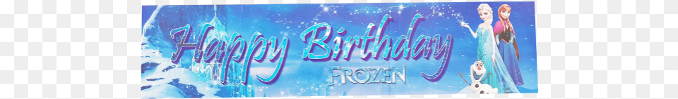 Happy Birthday Banner Frozen Happy 10th Birthday Frozen Background, Book, Publication, Nature, Outdoors Free Png Download