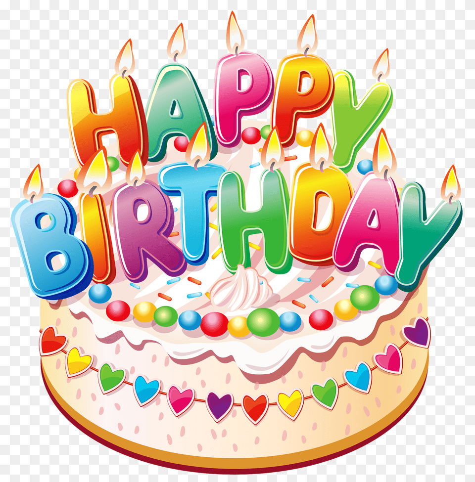 Happy Birthday Bill Clipart Collection, Birthday Cake, Cake, Cream, Dessert Png