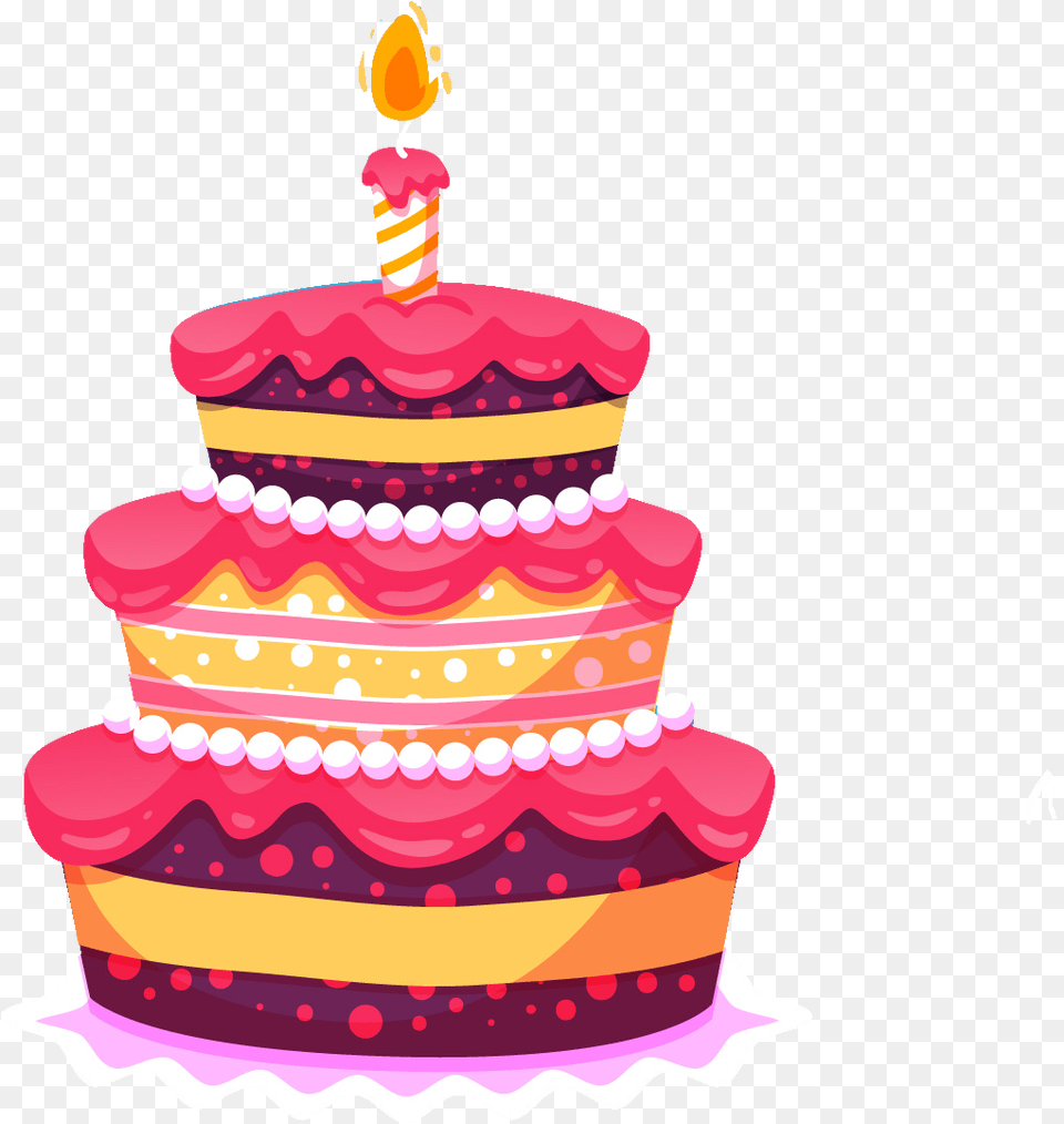 Happy Birthday Cake Cake With Background, Birthday Cake, Cream, Dessert, Food Free Transparent Png