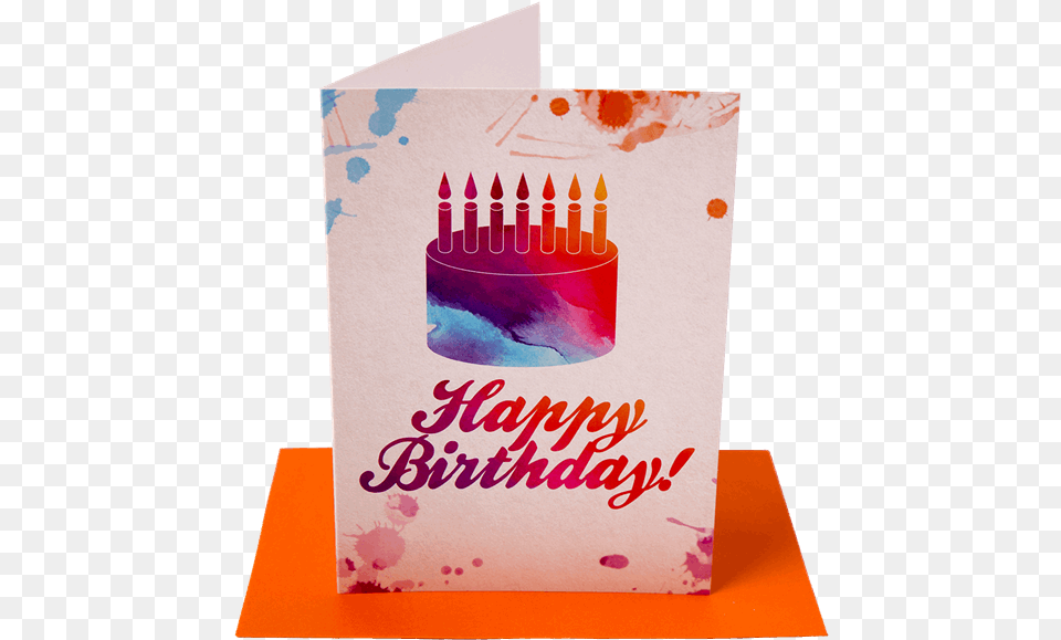 Happy Birthday Cake Greeting Card Birthday, Envelope, Greeting Card, Mail, Advertisement Png Image