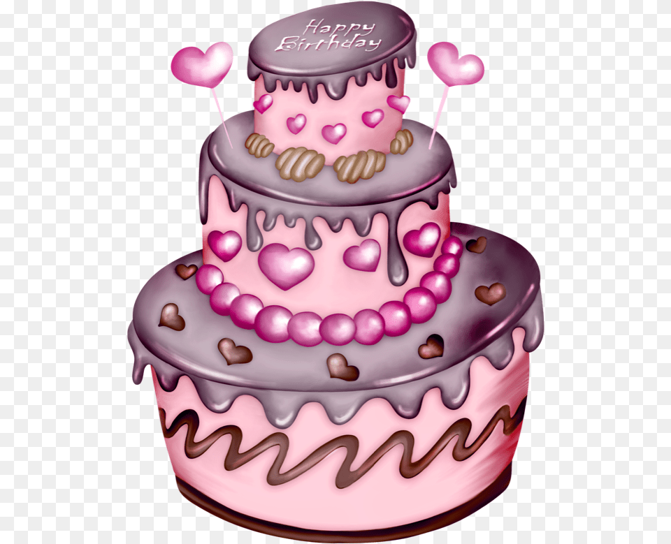 Happy Birthday Cake Happy Birthday Frame Card, Birthday Cake, Cream, Dessert, Food Png Image