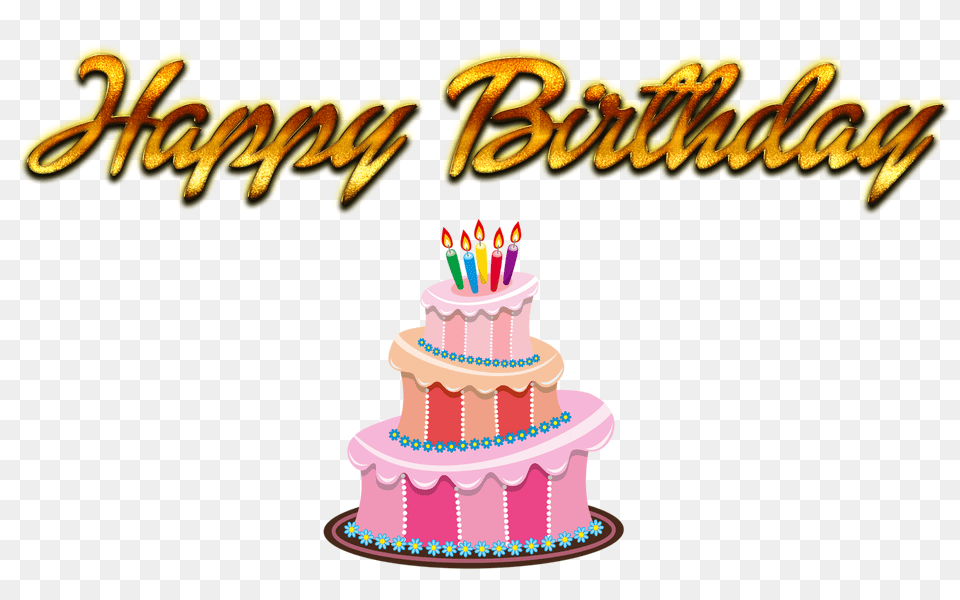 Happy Birthday Cake Images, Birthday Cake, Cream, Dessert, Food Png Image