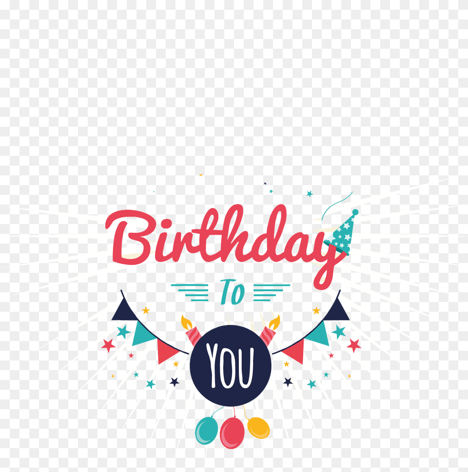 Happy Birthday Calligraphy File Happy Birthday Logo, Art, Graphics Free Png Download