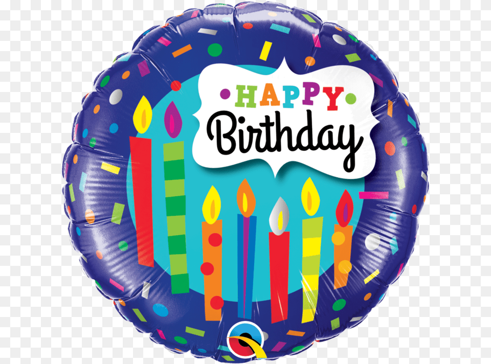 Happy Birthday Candle Balloons, Birthday Cake, Cake, Cream, Dessert Png