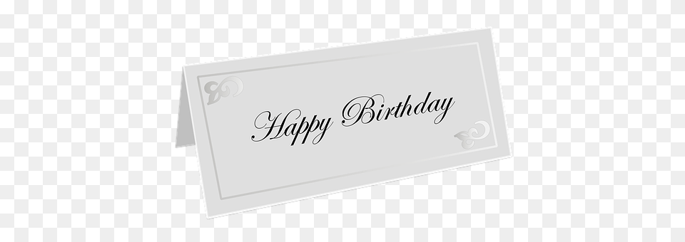 Happy Birthday Card White Board, Text Free Png Download