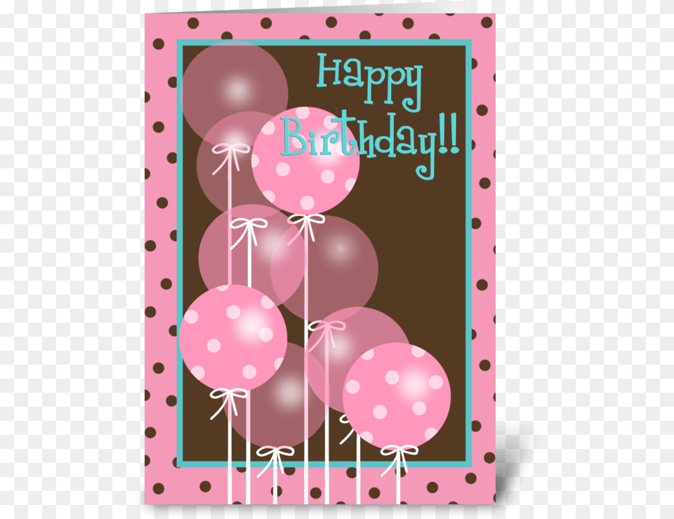 Happy Birthday Card Design, Envelope, Greeting Card, Mail, Balloon Png