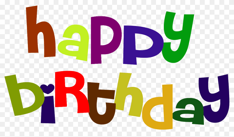 Happy Birthday Clip Art, Text Free Png Download