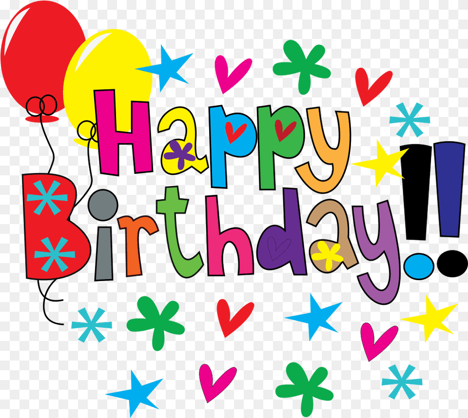 Happy Birthday Clip Art Clipart Photo, Balloon, Text Free Png