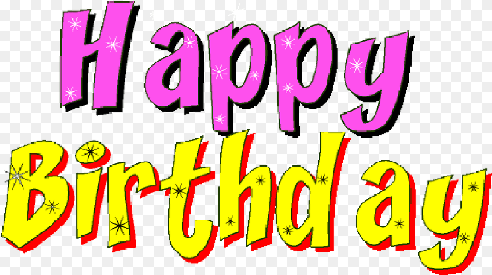 Happy Birthday Clip Art Free, Text Png Image