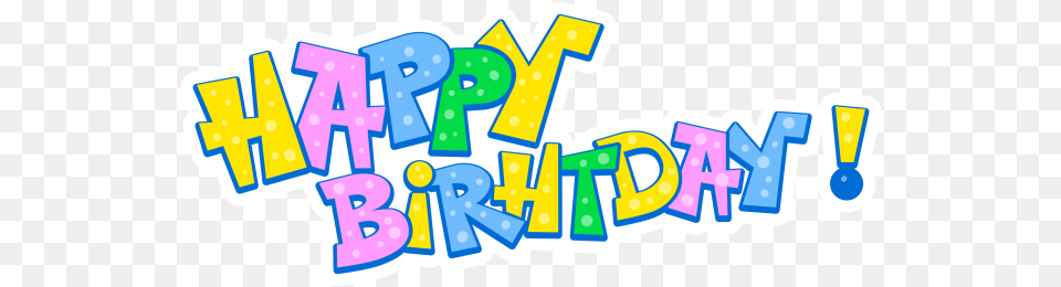 Happy Birthday Clip Art Image Happy Birthday Banner Blue, Text, Number, Symbol Free Png