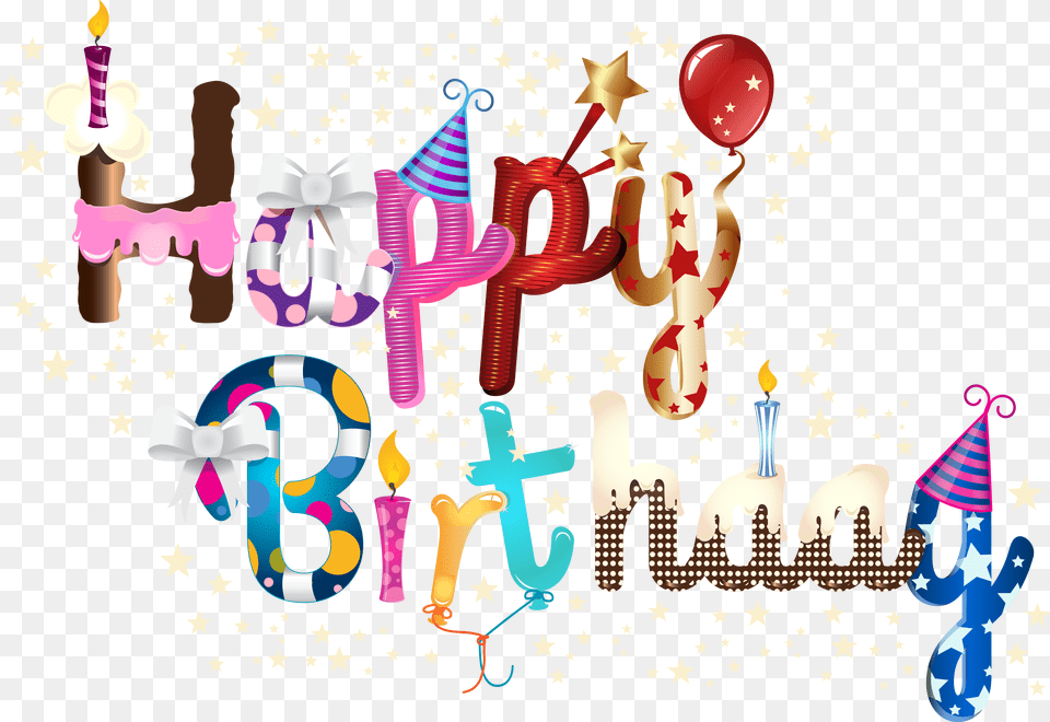 Happy Birthday Clip Art To You Happy Birthday Name Clothing, Hat, People, Person Png Image