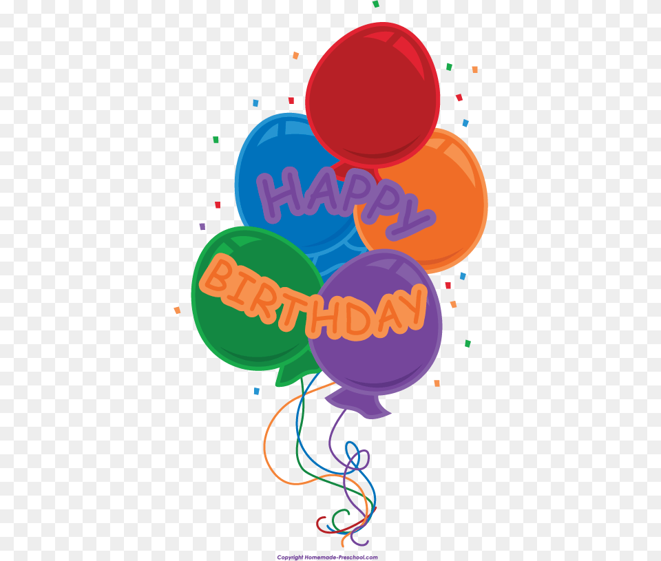 Happy Birthday Clipart, Balloon, Paper Png