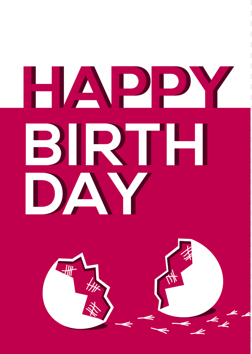 Happy Birthday Clipart, Advertisement, Book, Poster, Publication Png Image