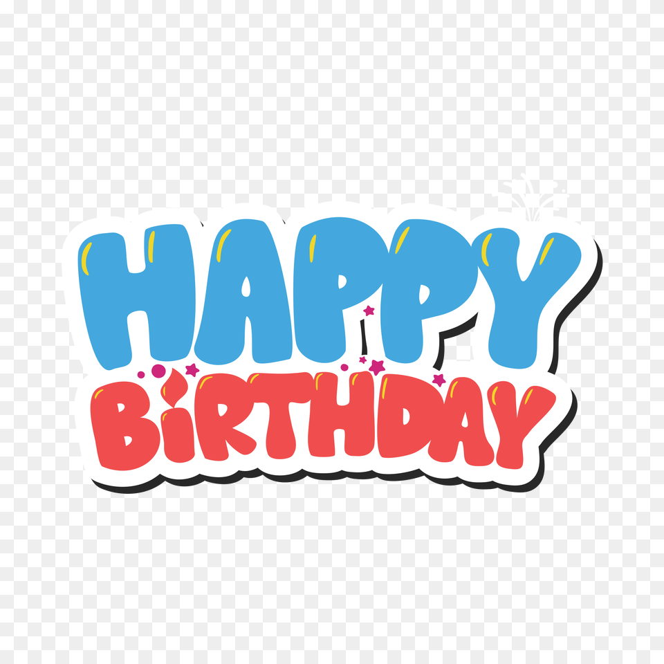 Happy Birthday Clipart Clip Art, Sticker, Dynamite, Weapon, Logo Png Image