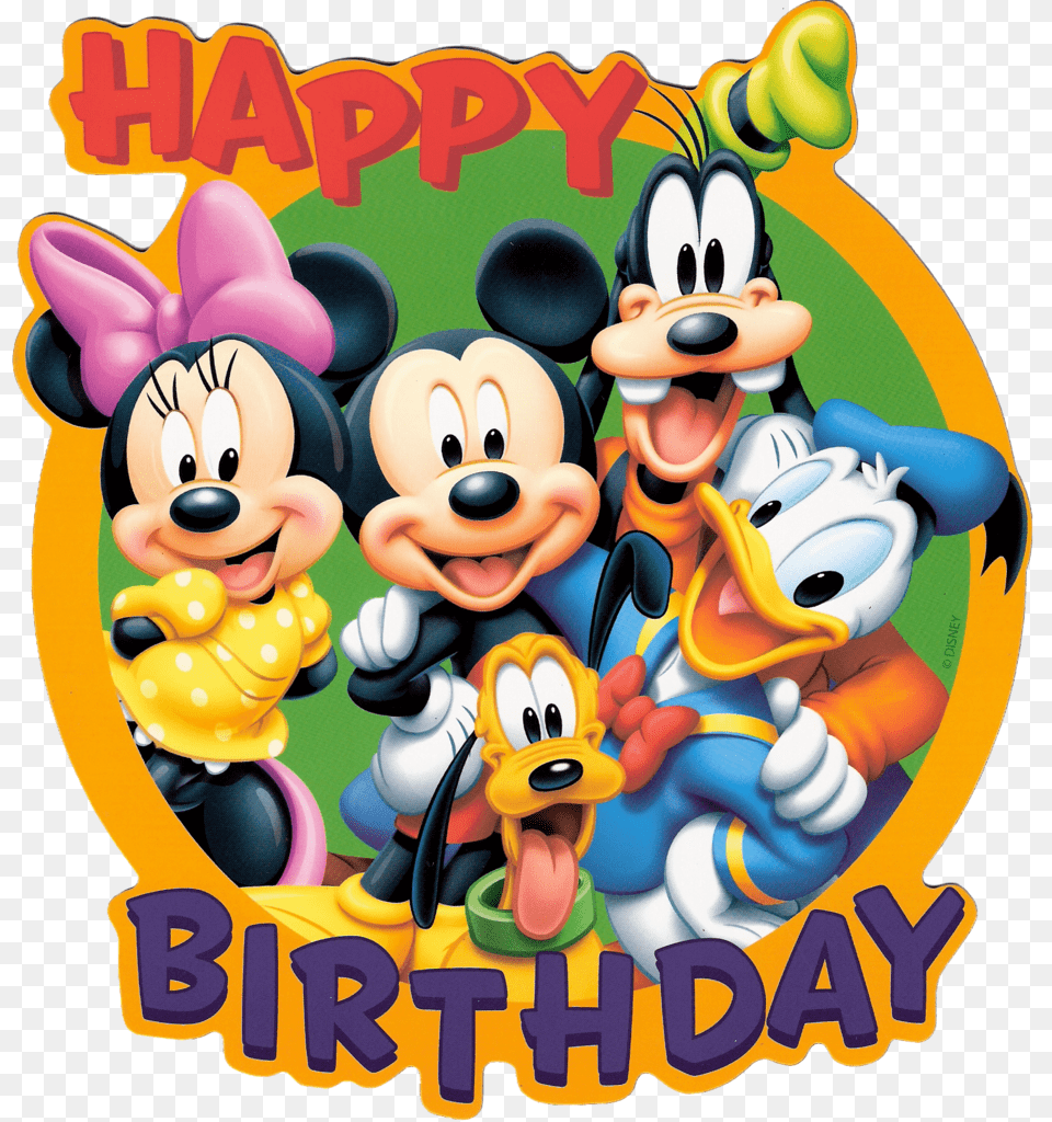 Happy Birthday Clipart Mickey Mouse Clubhouse, Toy, Game Free Png